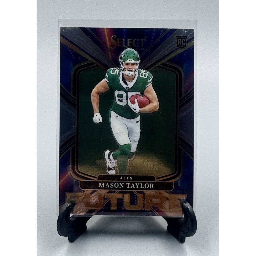 2025 Select Football Mason Taylor Future Insert Jets Rookie #21 RC 🔥